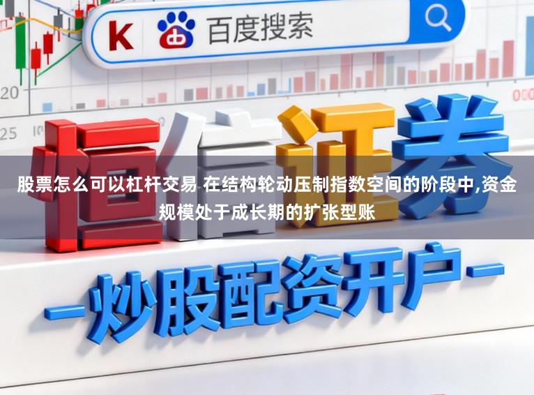 股票怎么可以杠杆交易 在结构轮动压制指数空间的阶段中,资金规模处于成长期的扩张型账