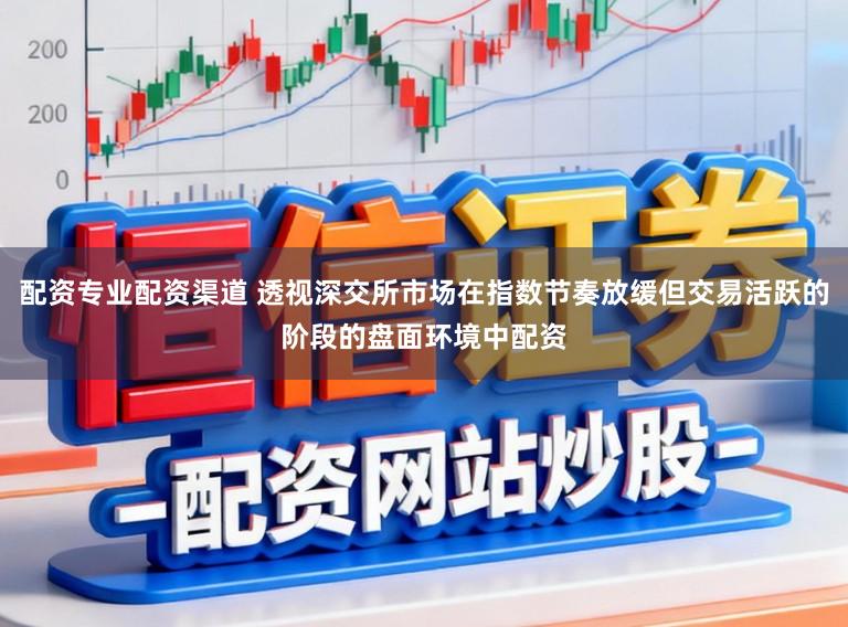 配资专业配资渠道 透视深交所市场在指数节奏放缓但交易活跃的阶段的盘面环境中配资